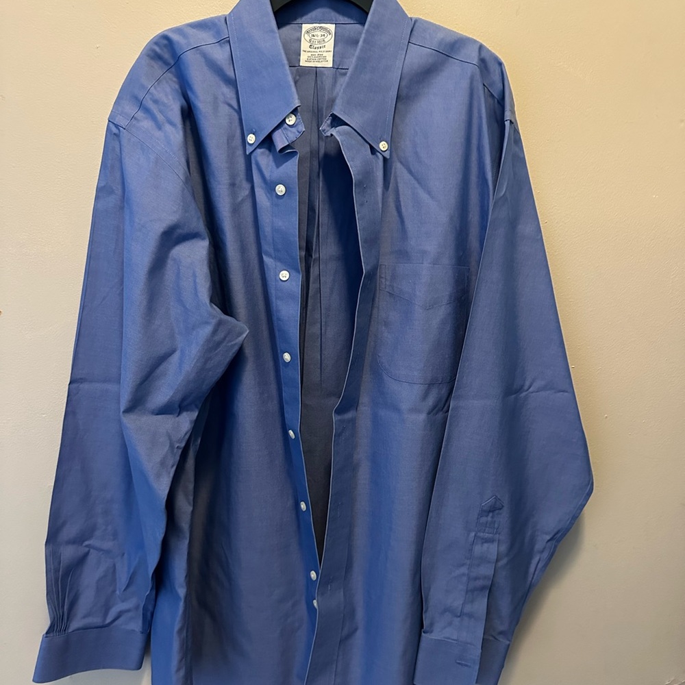 Brooks Brothers Deep Blue Casual Shirt